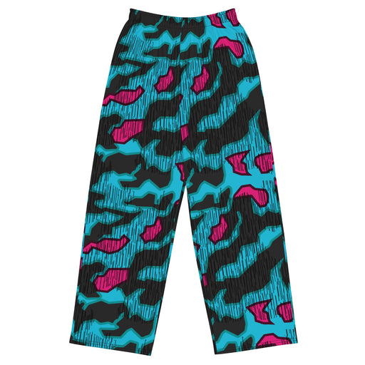 Splittermuster Miami Urban CAMO Unisex Wide-Leg Leisure Pants - 2XS - Pant