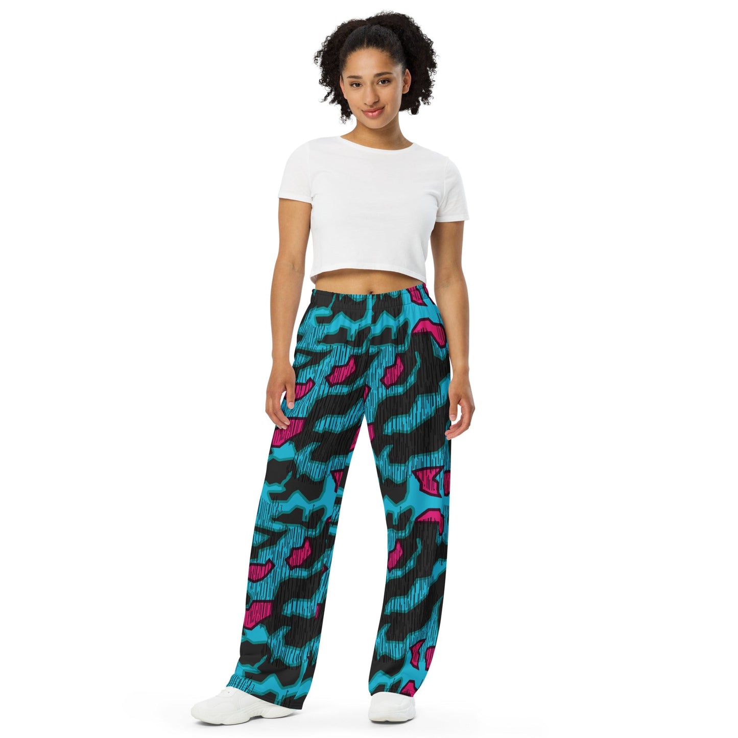German Splittermuster Miami Urban CAMO unisex wide-leg pants - Wide-leg Pants
