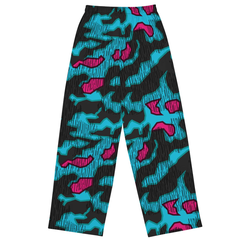 Splittermuster Miami Urban CAMO Unisex Wide-Leg Leisure Pants