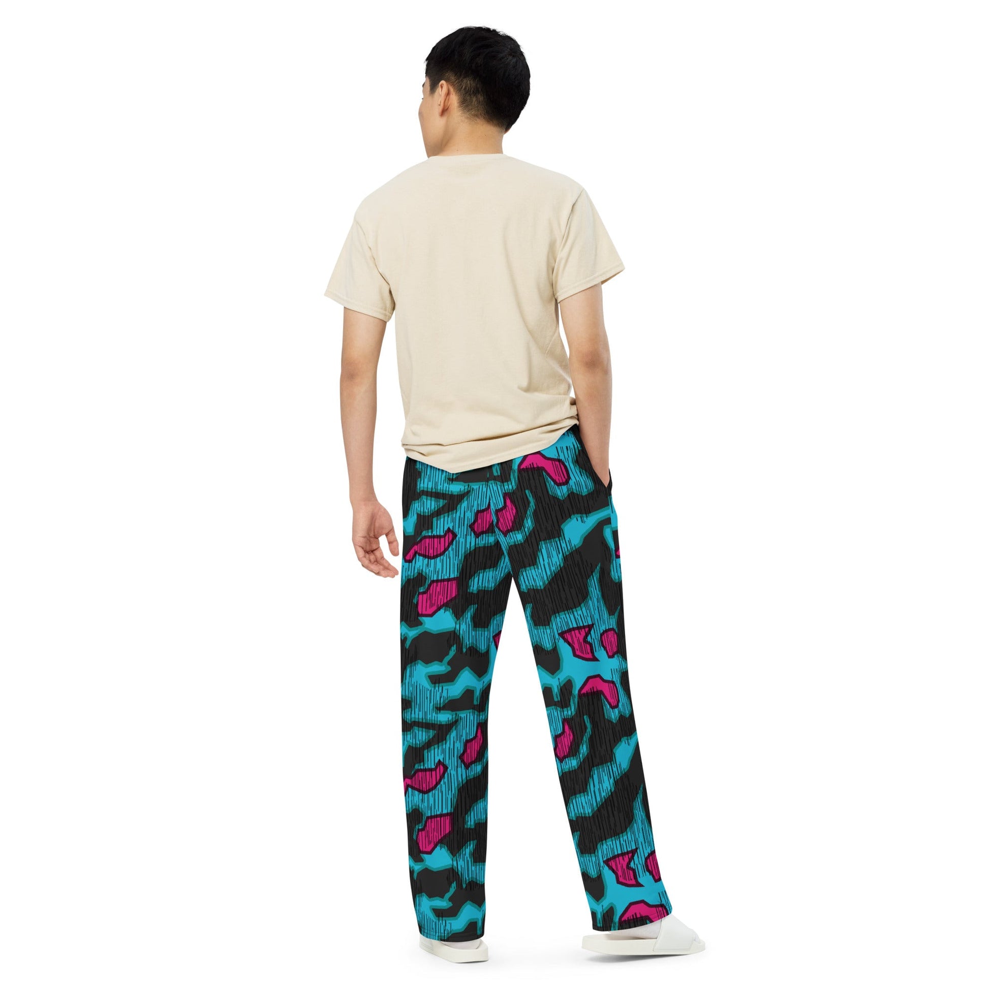 German Splittermuster Miami Urban CAMO unisex wide-leg pants - Wide-leg Pants