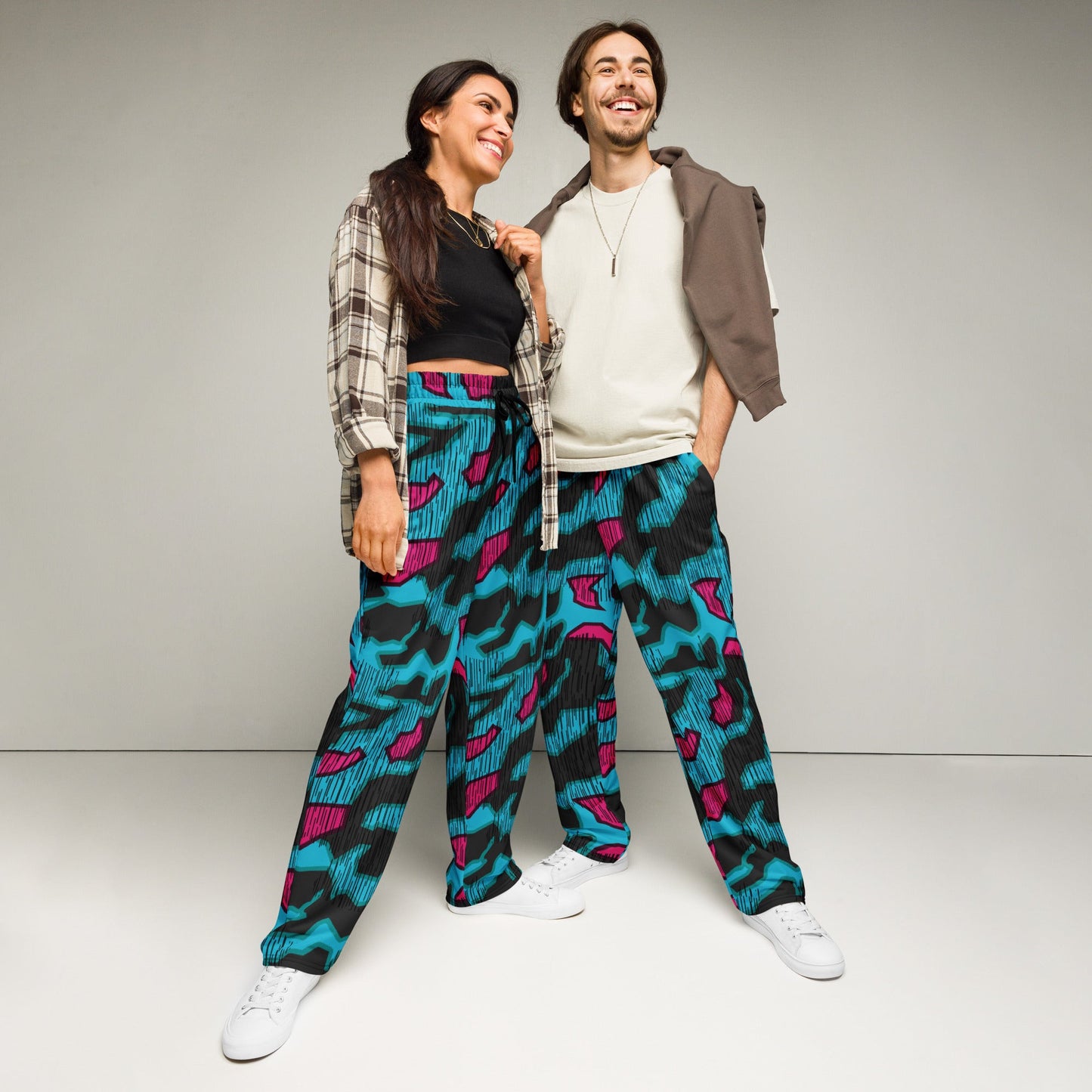 German Splittermuster Miami Urban CAMO Wide-leg joggers - 2XS - Joggers