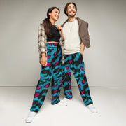 Splittermuster Miami Urban CAMO Unisex Wide-Leg Joggers - 2XS