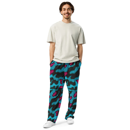 German Splittermuster Miami Urban CAMO Wide-leg joggers - Joggers