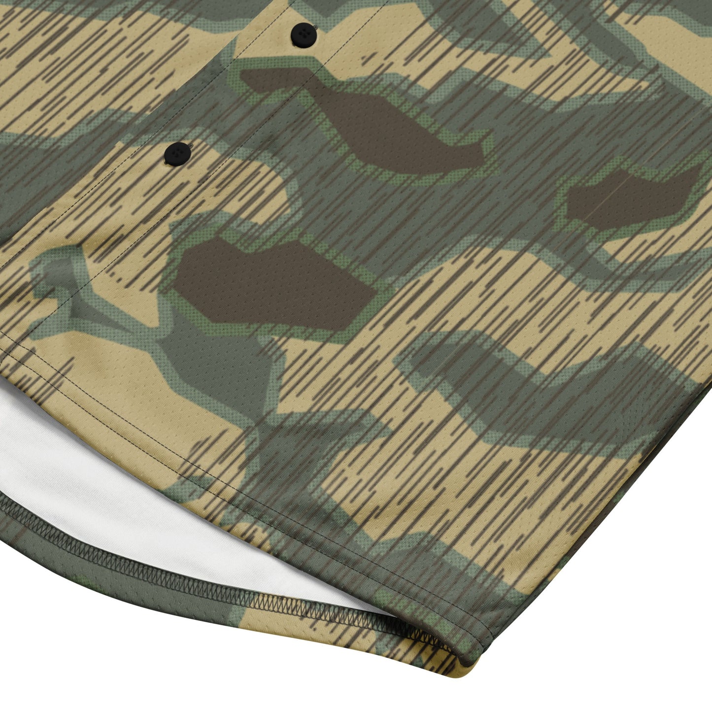 German Splittermuster Multi-terrain CAMO baseball jersey - Baseball Jerseys