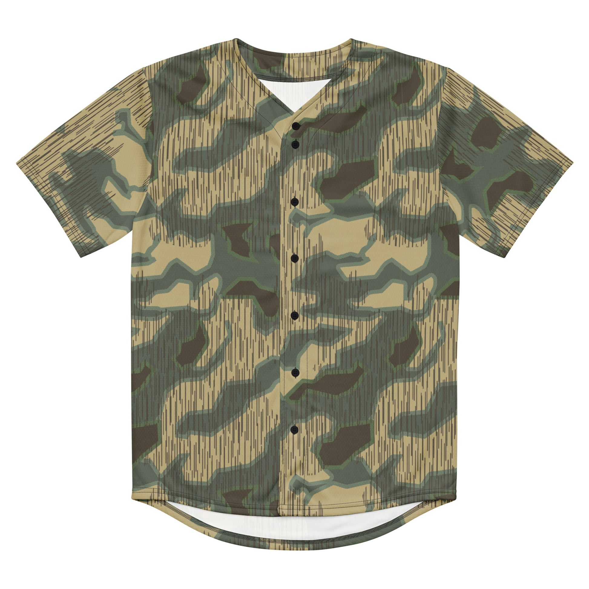 German Splittermuster Multi-terrain CAMO baseball jersey - Baseball Jerseys