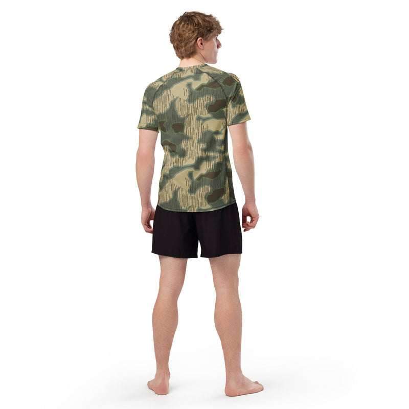 Splittermuster Multi-terrain CAMO Mens Short-Sleeve Rash Guard - SS