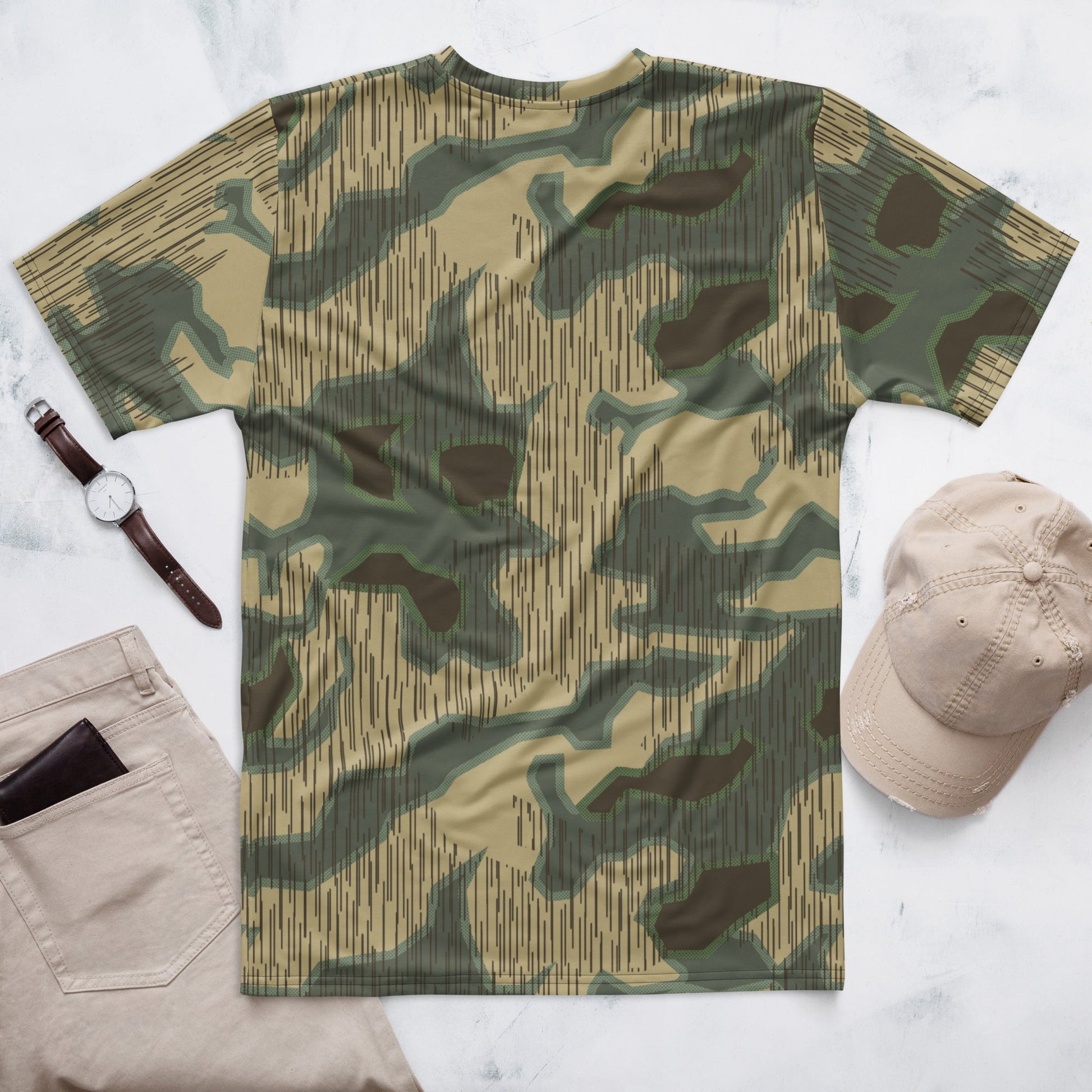 CAMO HQ - German Splittermuster Multi-terrain CAMO Mens t-shirt ...