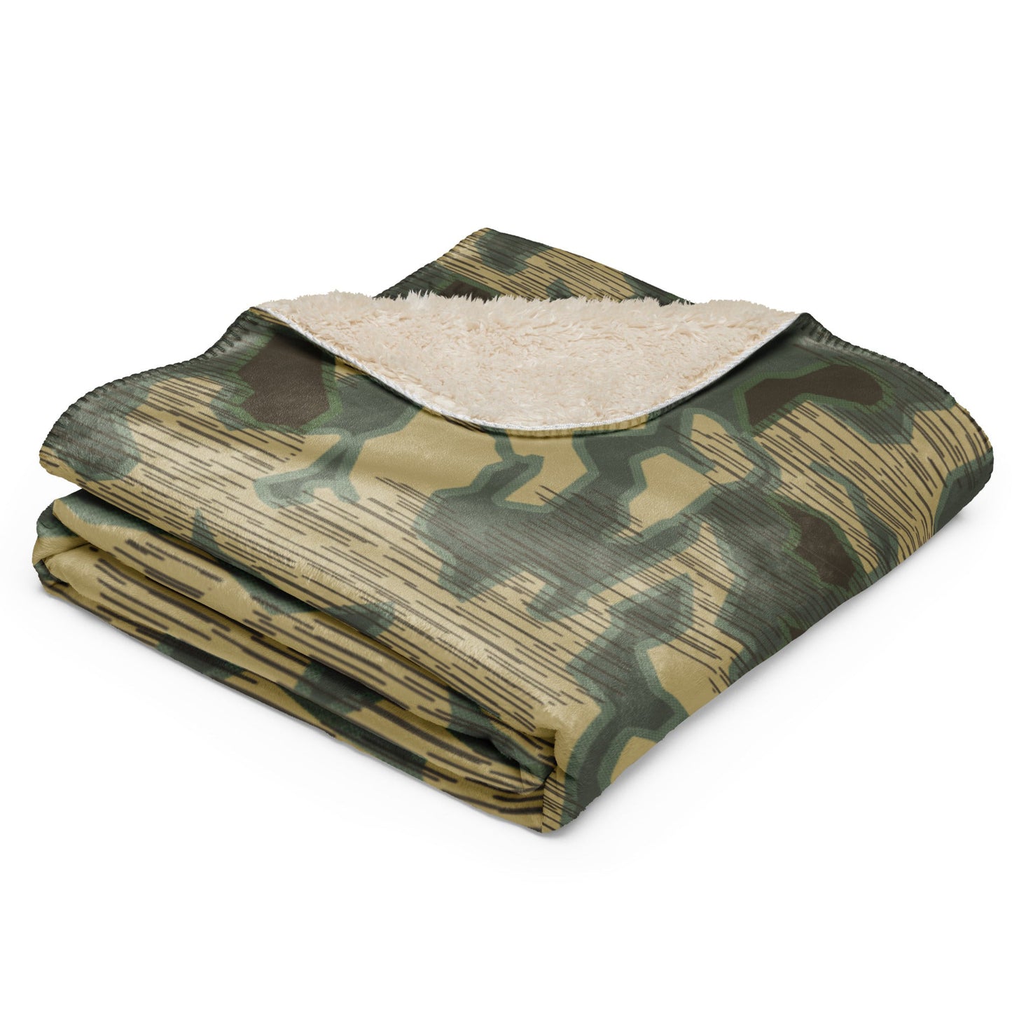 German Splittermuster Multi-terrain CAMO Sherpa Blanket