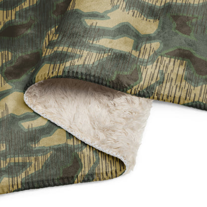 German Splittermuster Multi-terrain CAMO Sherpa Blanket