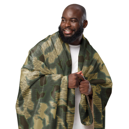 German Splittermuster Multi-terrain CAMO Sherpa Blanket