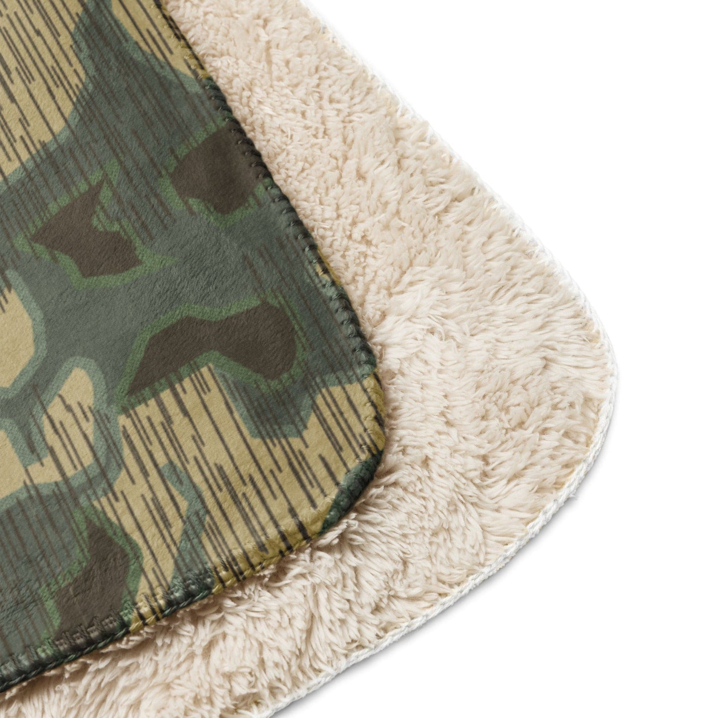 German Splittermuster Multi-terrain CAMO Sherpa blanket - Blankets