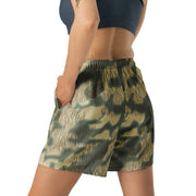 Splittermuster Multi-terrain CAMO Unisex Athletic Long Shorts