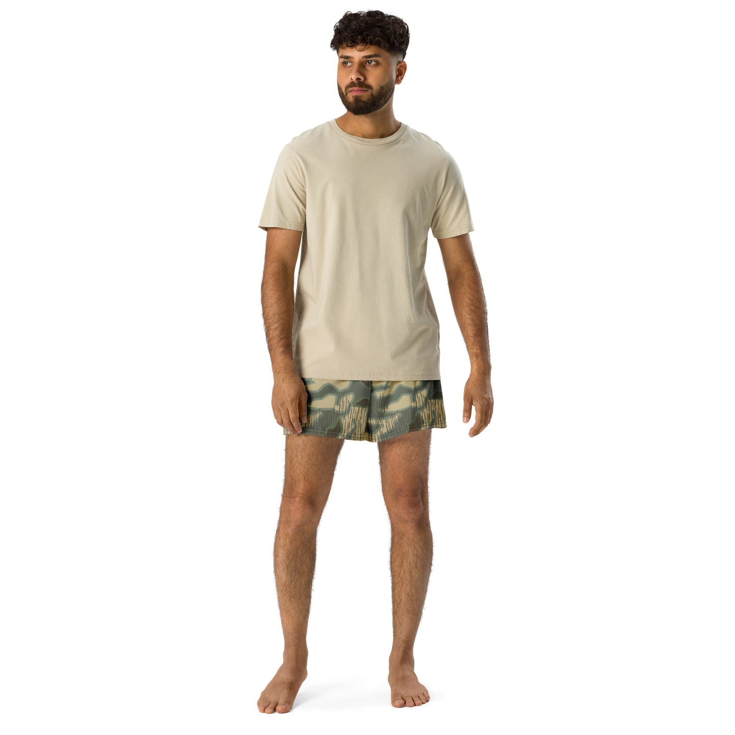 German Splittermuster Multi-terrain CAMO Unisex Athletic Shorts
