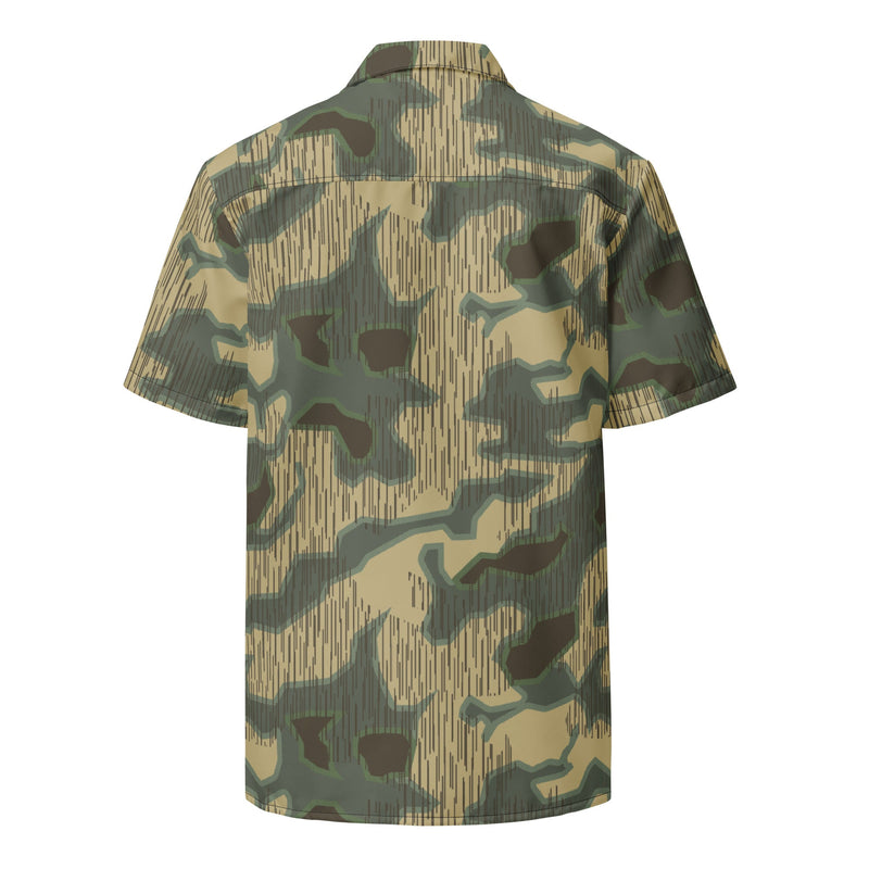 Splittermuster Multi-terrain CAMO Unisex Short-Sleeve Button Shirt
