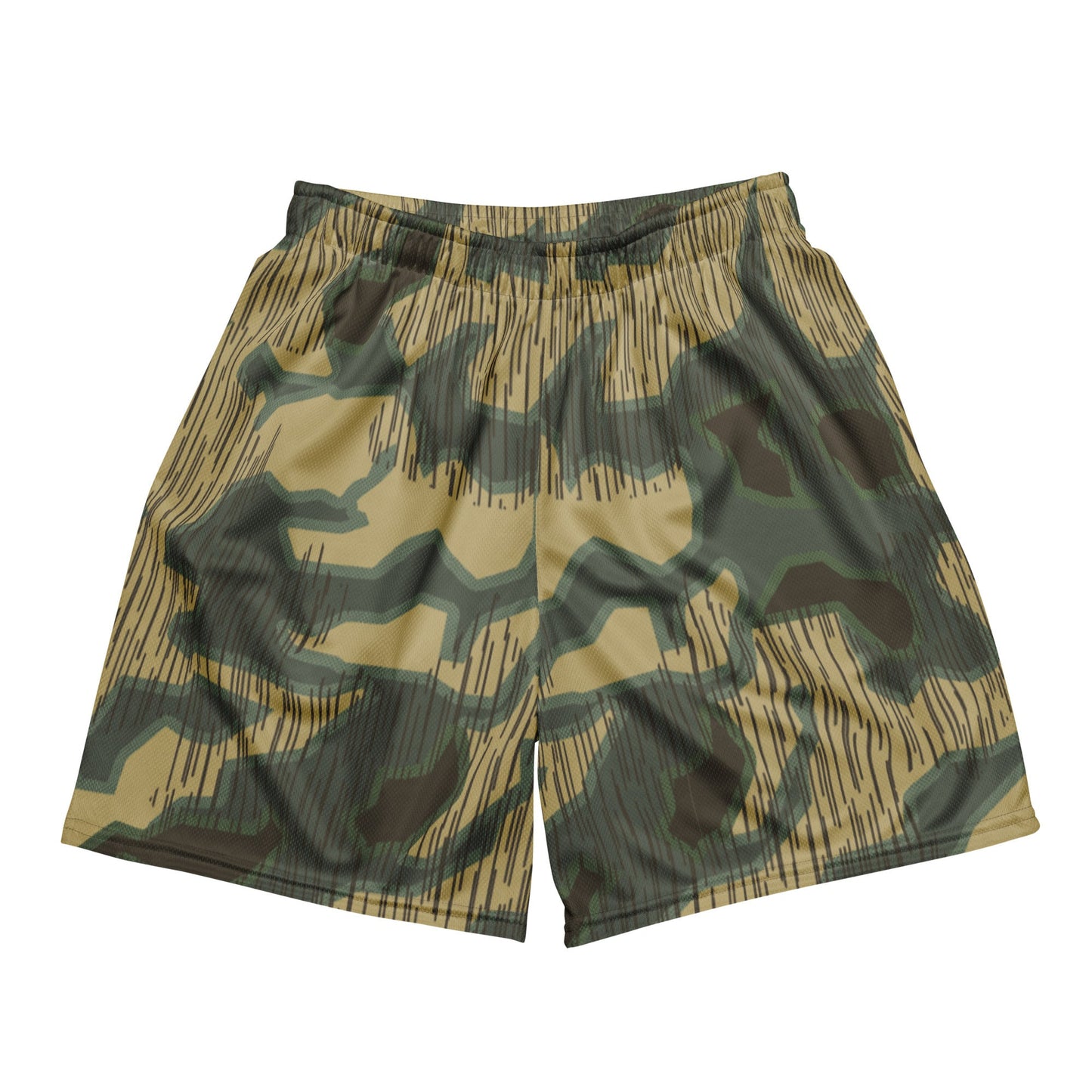 German Splittermuster Multi-terrain CAMO Unisex mesh shorts - 2XS - Mesh Shorts