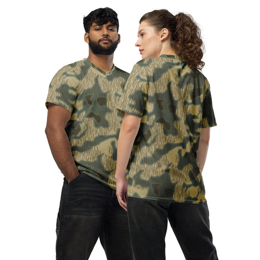 German Splittermuster Multi-terrain CAMO unisex sports jersey - 2XS - Sports Jerseys