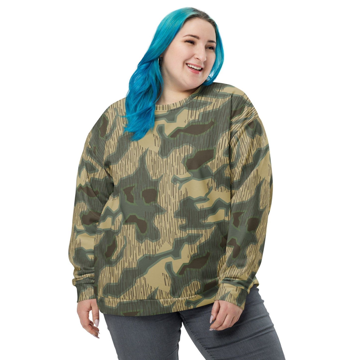 German Splittermuster Multi-terrain CAMO Unisex Sweatshirt - Sweatshirts