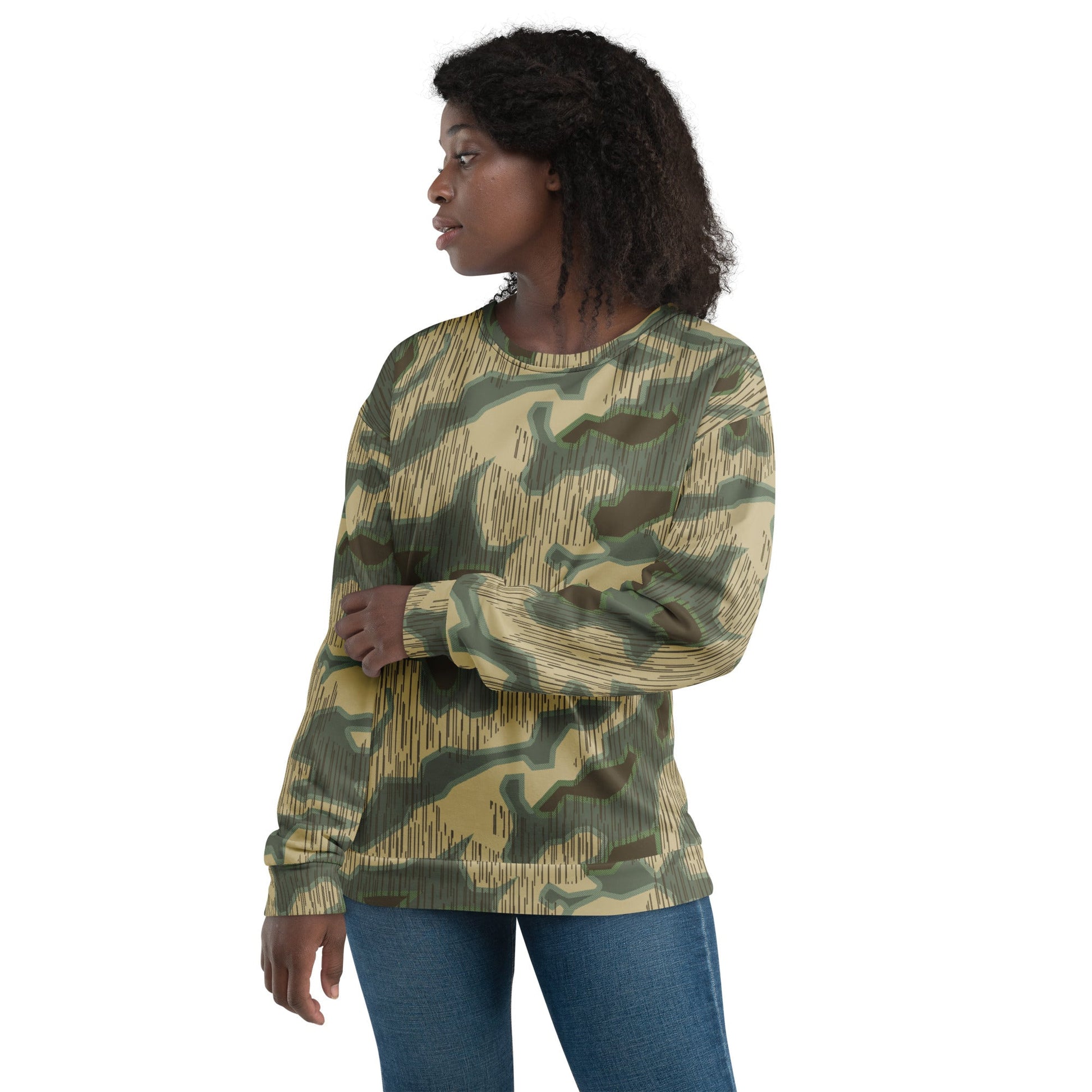 German Splittermuster Multi-terrain CAMO Unisex Sweatshirt - Sweatshirts