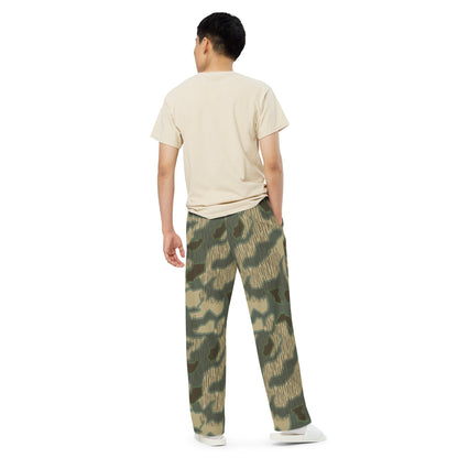German Splittermuster Multi-terrain CAMO unisex wide-leg pants - Wide-leg Pants