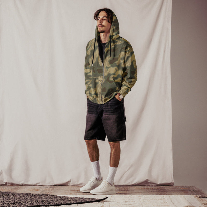 Splittermuster Multi-terrain CAMO Unisex Zip Hoodie