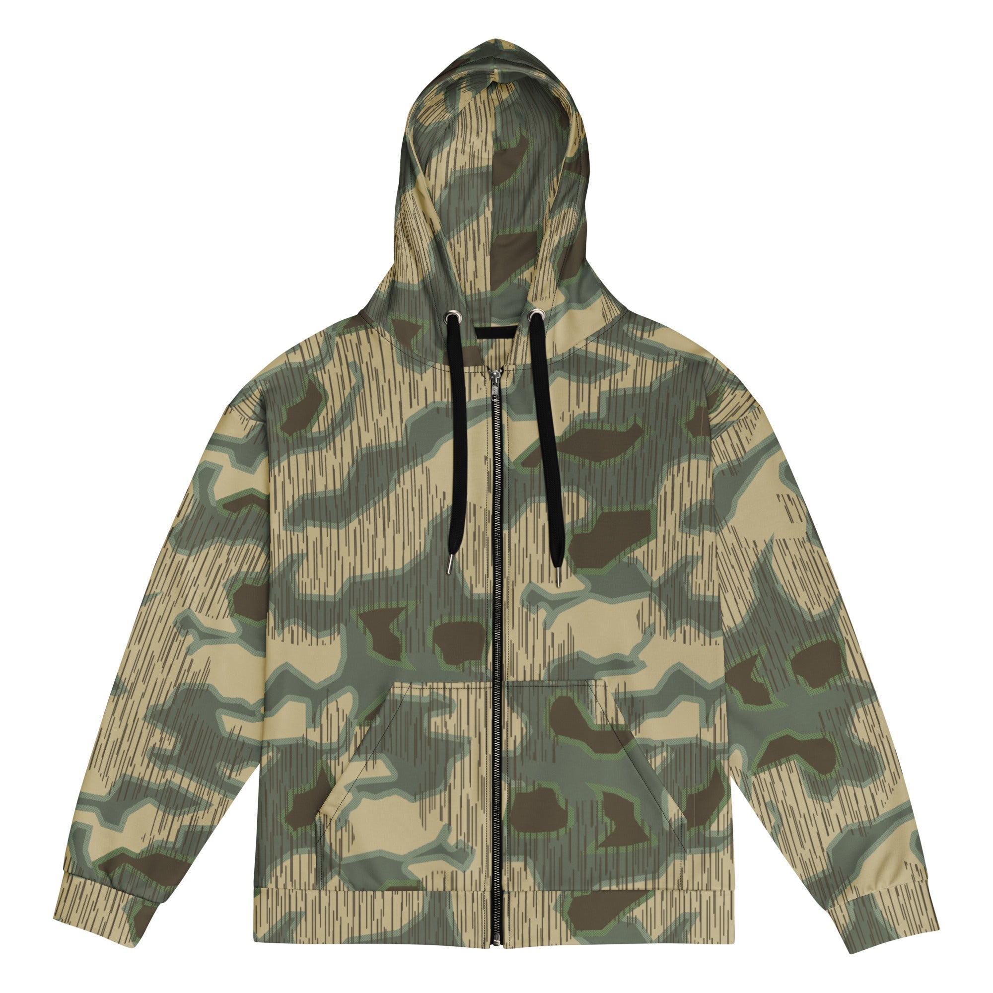 CAMO HQ - German Splittermuster Multi-terrain CAMO Unisex Zip Hoodie ...