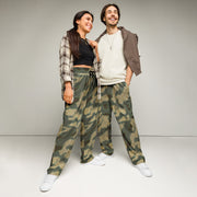 Splittermuster Multi-terrain CAMO Unisex Wide-Leg Joggers - 2XS