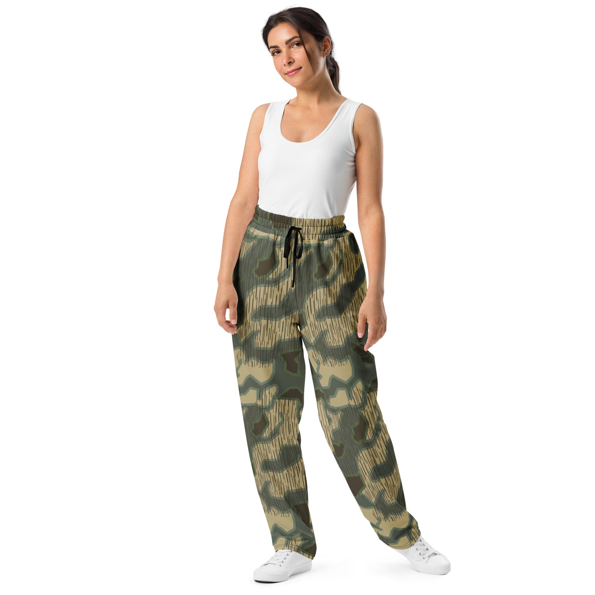 German Splittermuster Multi-terrain CAMO Wide-leg joggers - Joggers