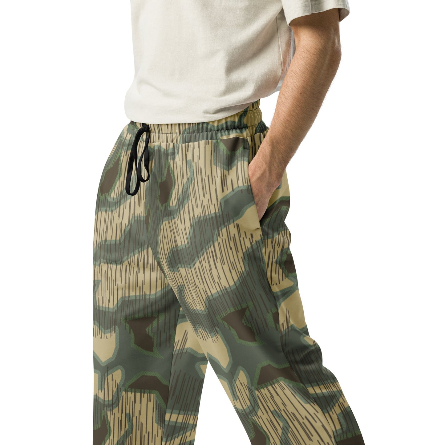 German Splittermuster Multi-terrain CAMO Wide-leg joggers - Joggers