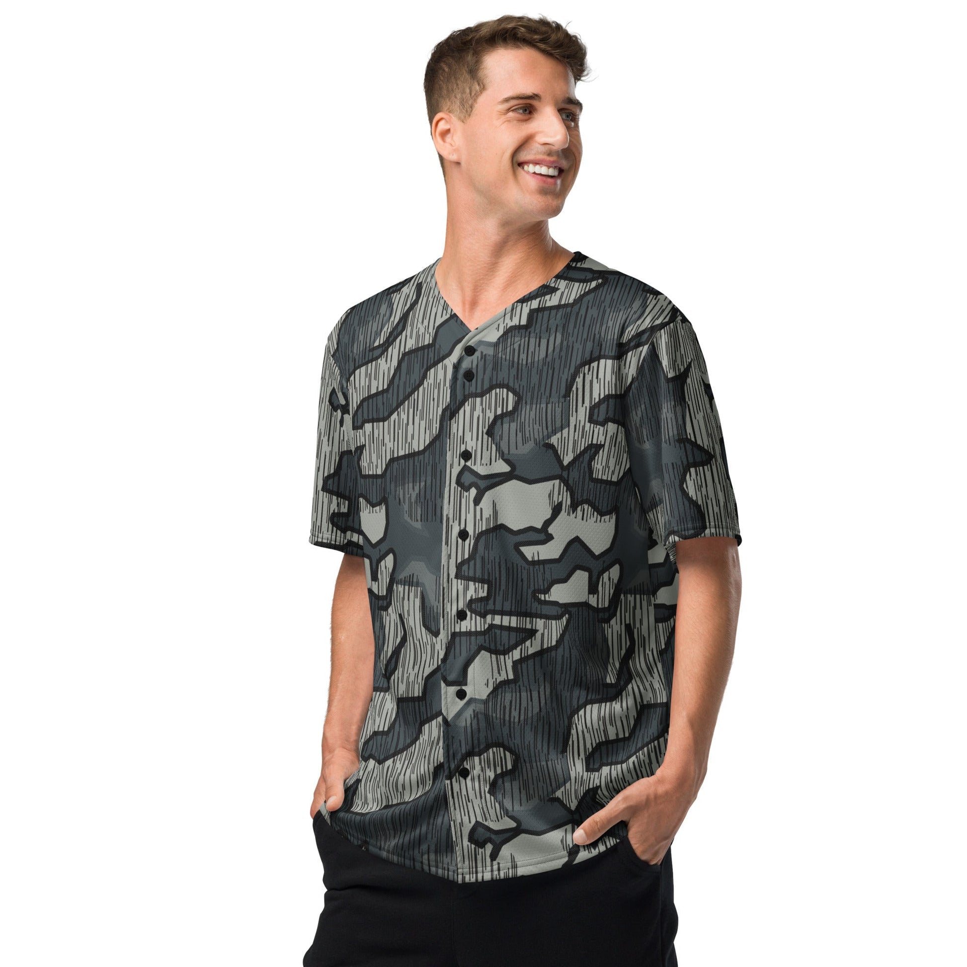 German Splittermuster Urban CAMO baseball jersey - Baseball Jerseys