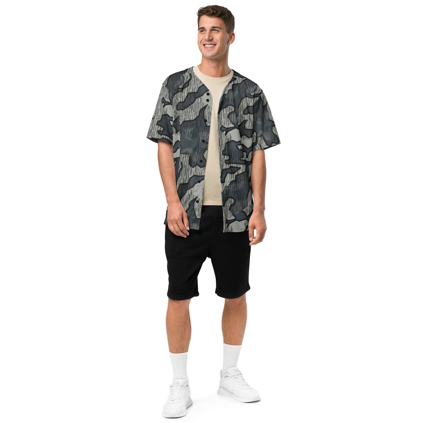 German Splittermuster Urban CAMO baseball jersey - Baseball Jerseys