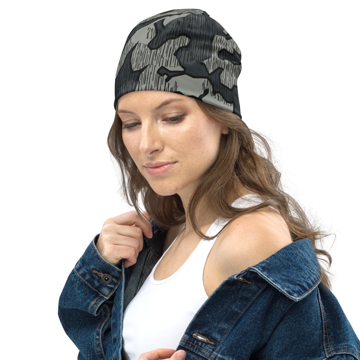 German Splittermuster Urban CAMO Beanie