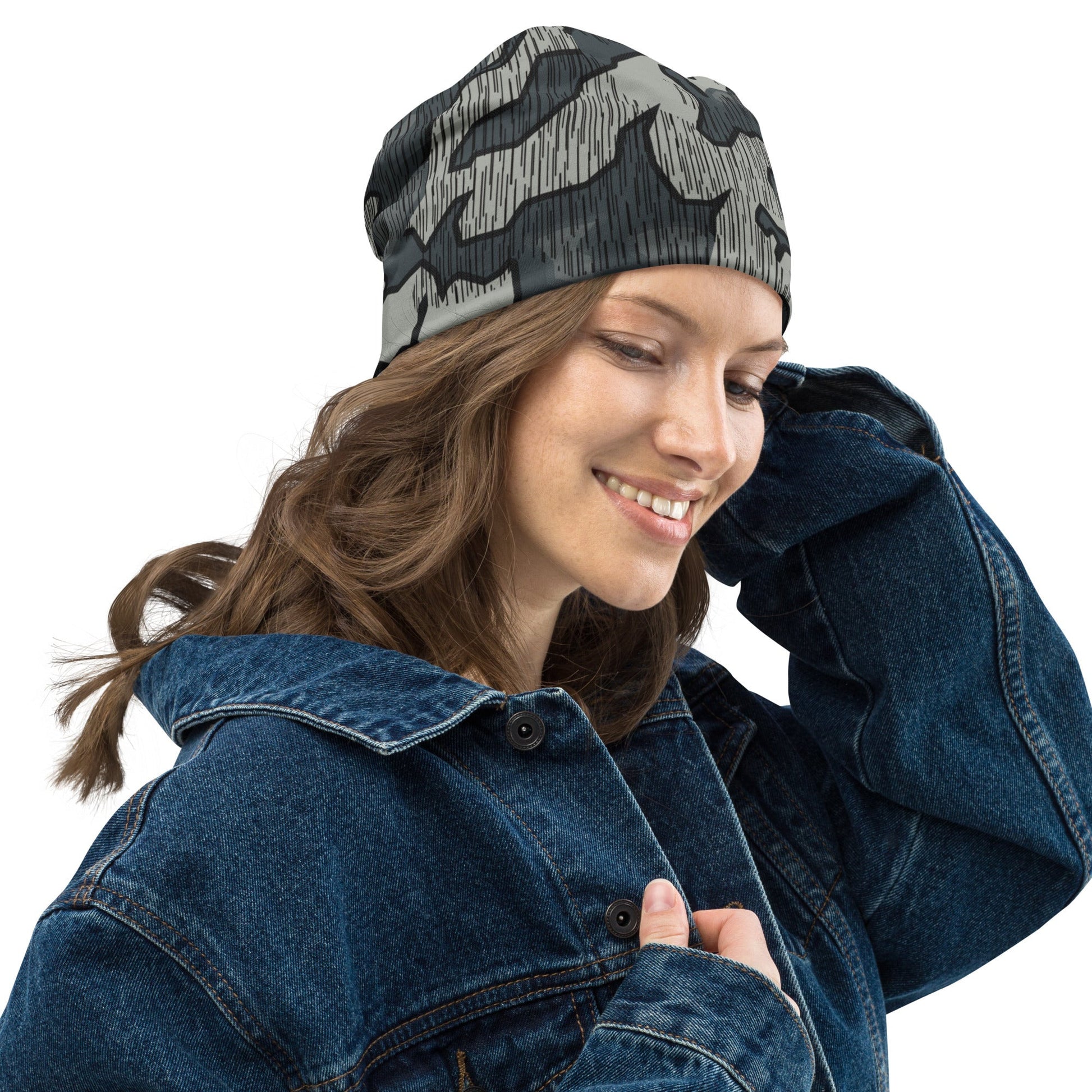 German Splittermuster Urban CAMO Beanie