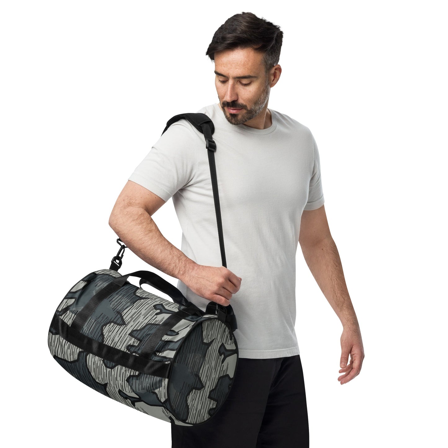 German Splittermuster Urban CAMO Gym Bag