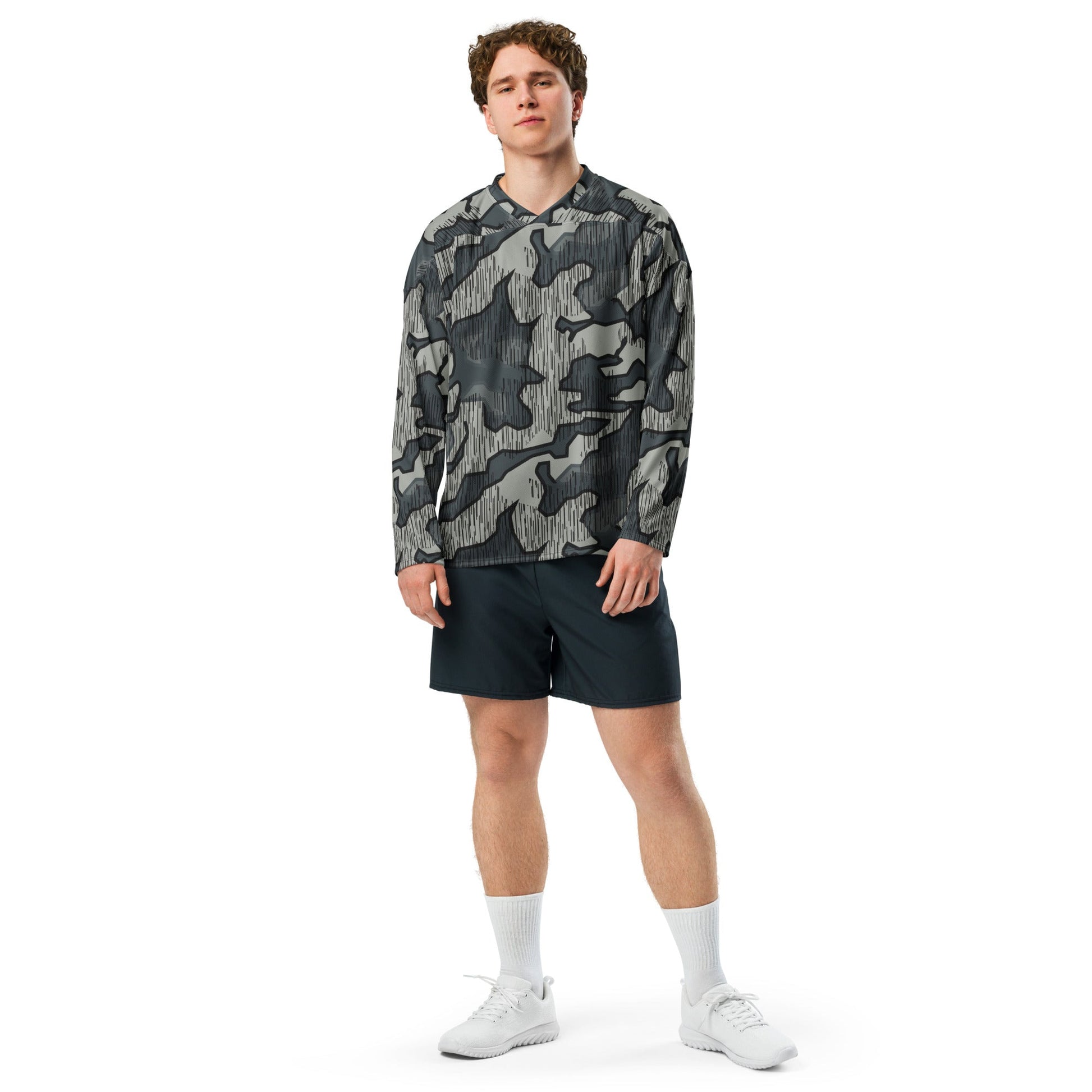 German Splittermuster Urban CAMO hockey fan jersey - Hockey Jerseys