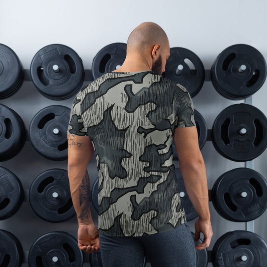 German Splittermuster Urban CAMO Mens Athletic T-shirt - T-Shirts