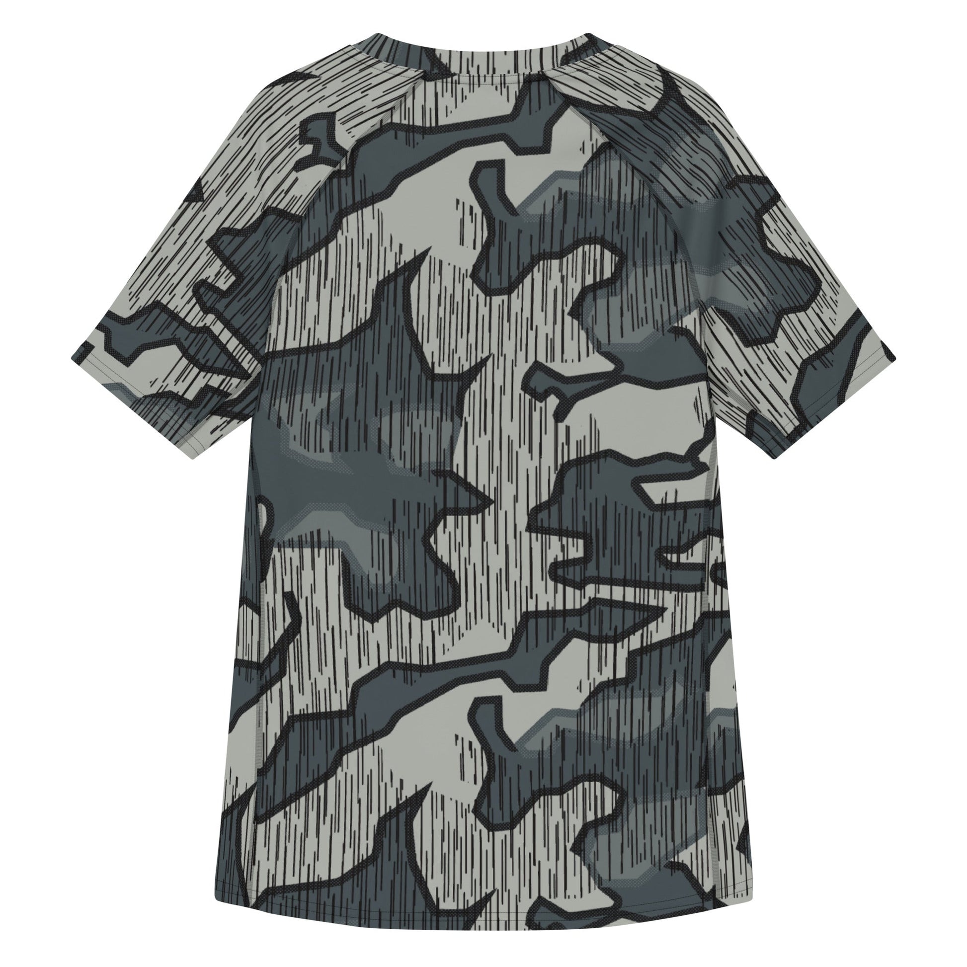 German Splittermuster Urban CAMO Mens Short-Sleeve Rash Guard - Short-sleeve Guards