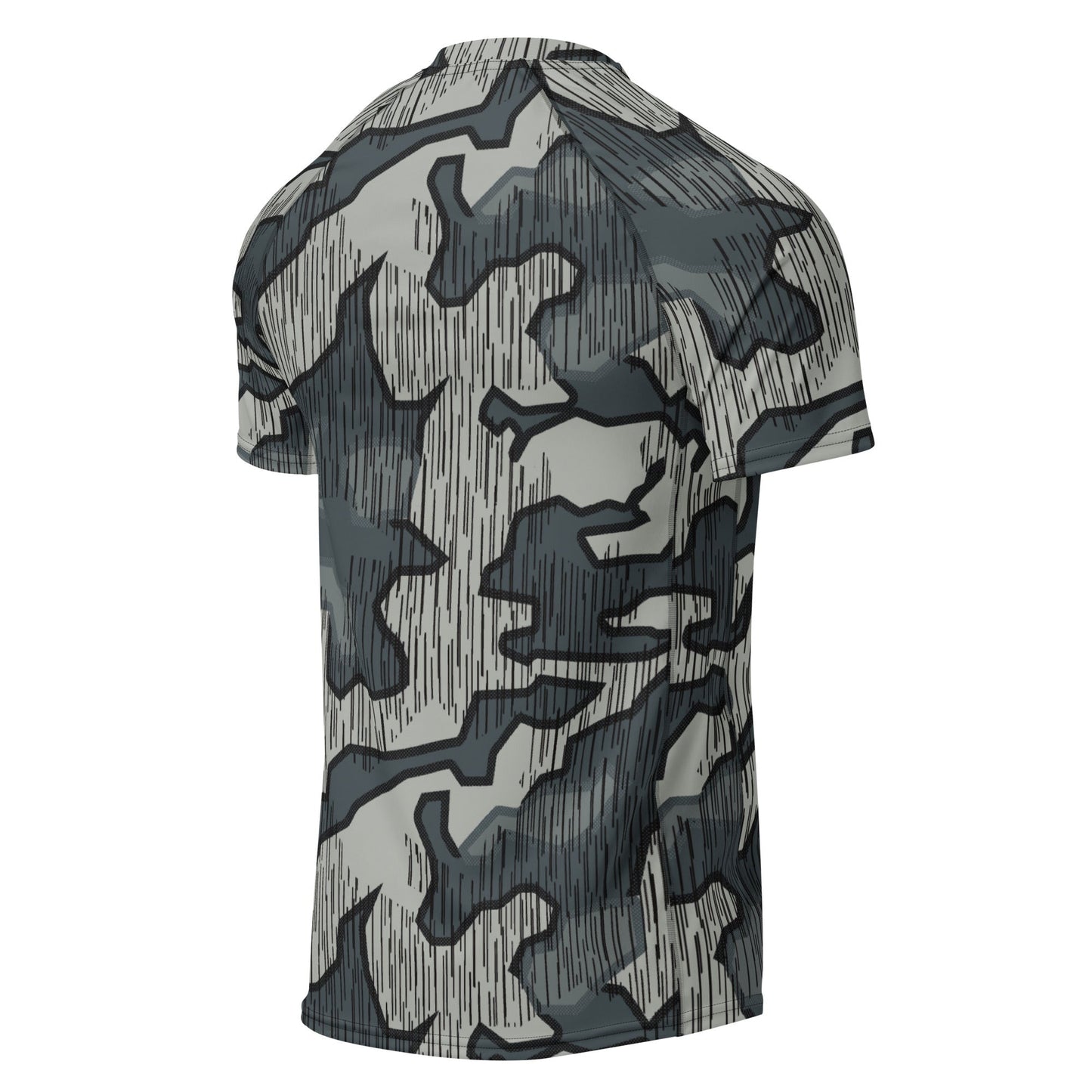 German Splittermuster Urban CAMO Mens Short-Sleeve Rash Guard - Short-sleeve Guards