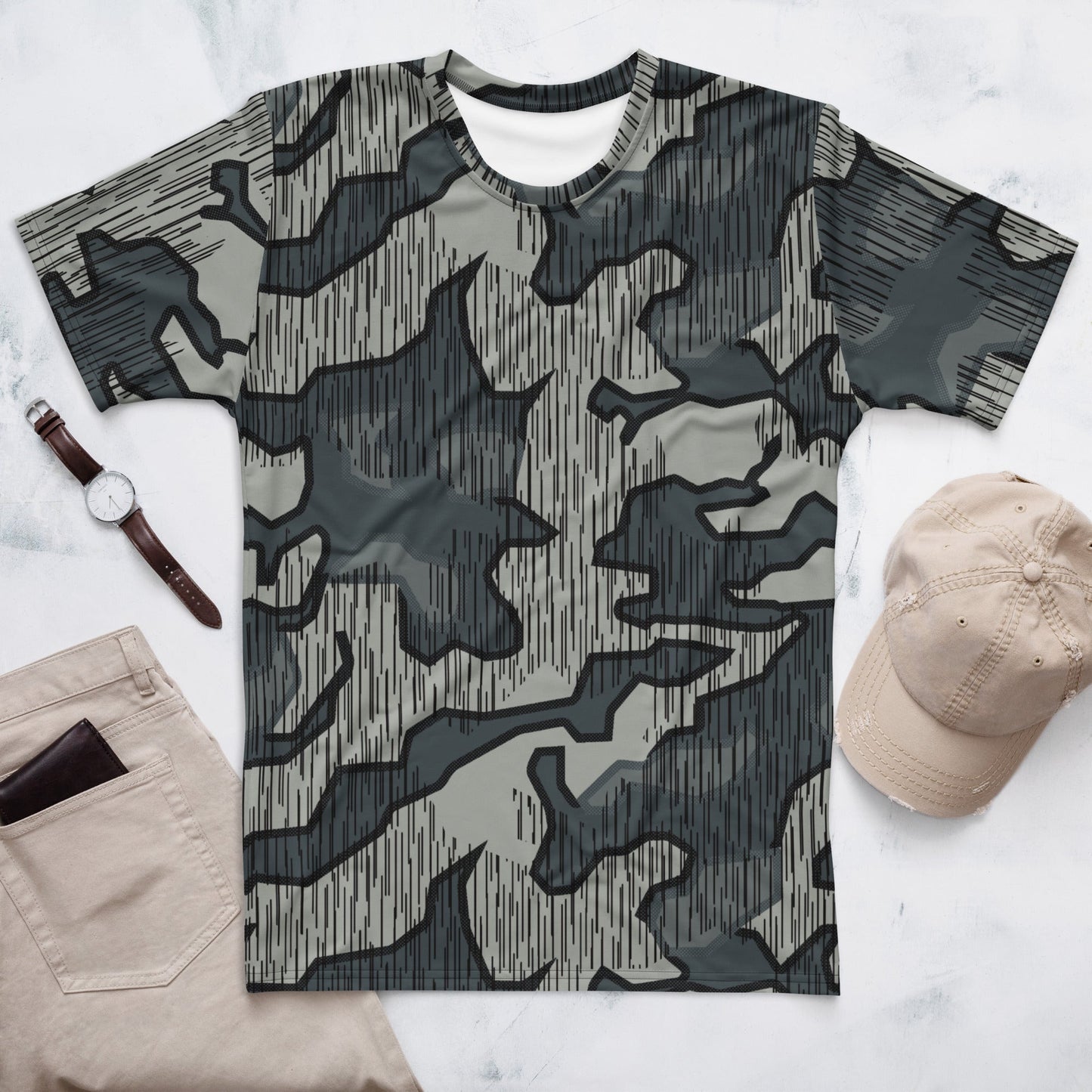 German Splittermuster Urban CAMO Mens t-shirt - XS - T-Shirts
