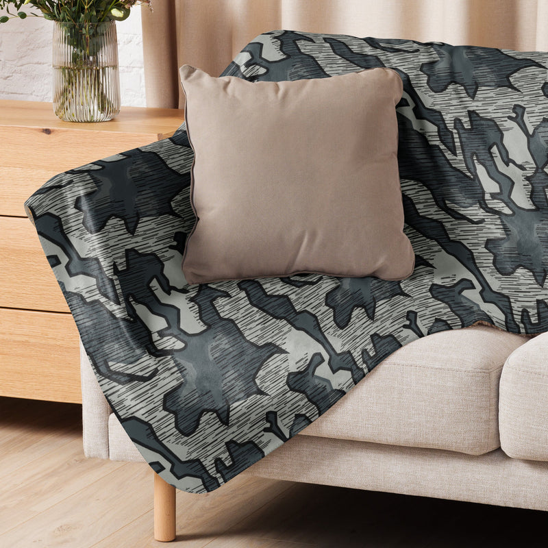 Splittermuster Urban CAMO Sherpa Blanket