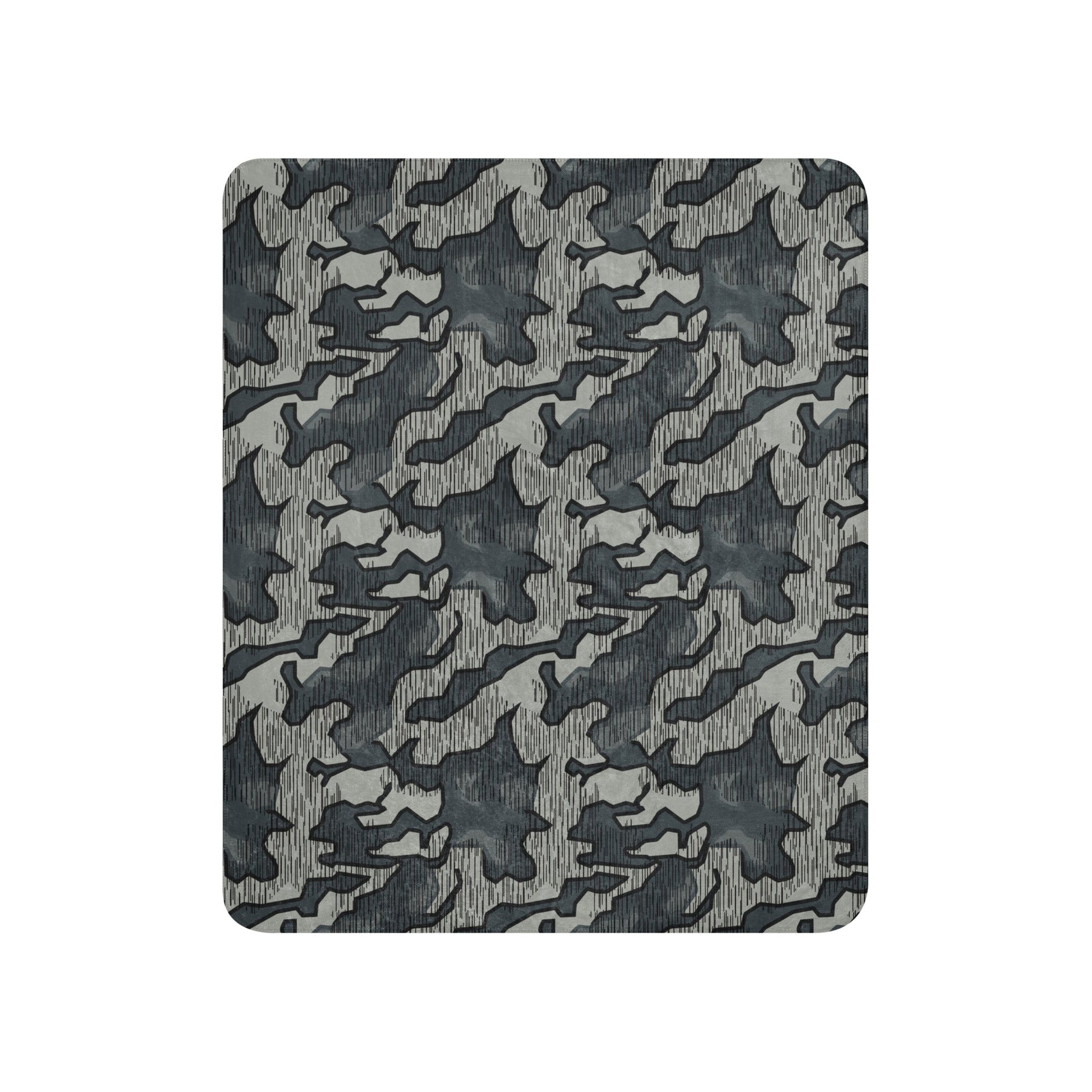 German Splittermuster Urban CAMO Sherpa blanket - Blankets
