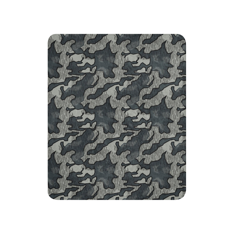 Splittermuster Urban CAMO Sherpa Blanket