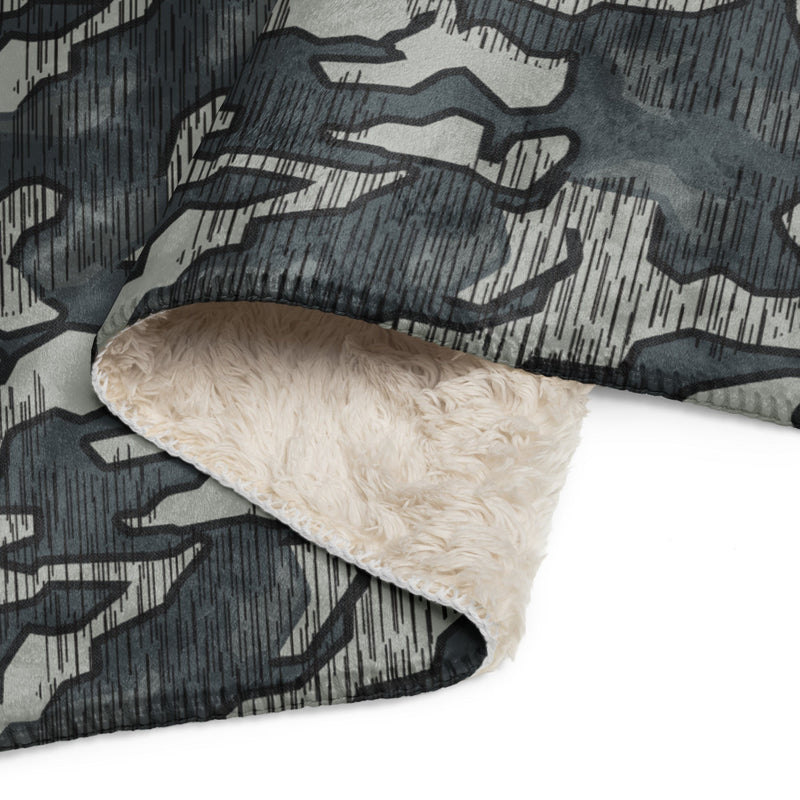 Splittermuster Urban CAMO Sherpa Blanket