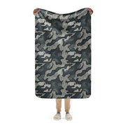 Splittermuster Urban CAMO Sherpa Blanket - 37″×57″
