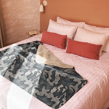 German Splittermuster Urban CAMO Sherpa blanket - Blankets