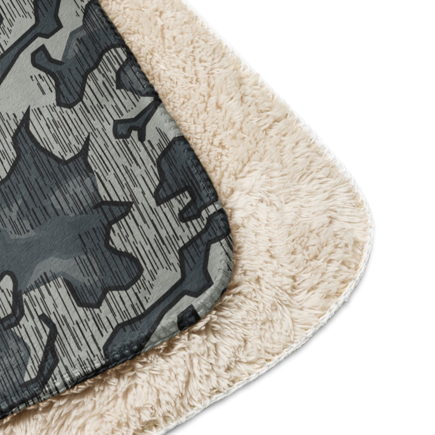 German Splittermuster Urban CAMO Sherpa blanket - Blankets