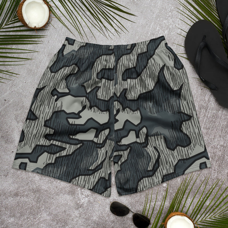 Splittermuster Urban CAMO Unisex Athletic Long Shorts