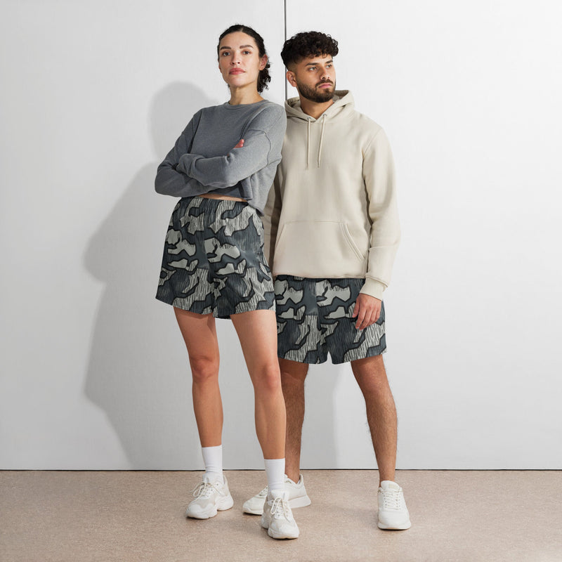Splittermuster Urban CAMO Unisex Athletic Long Shorts