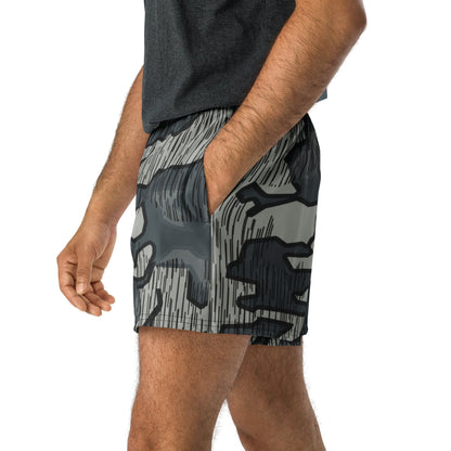 German Splittermuster Urban CAMO Unisex Athletic Shorts - XS