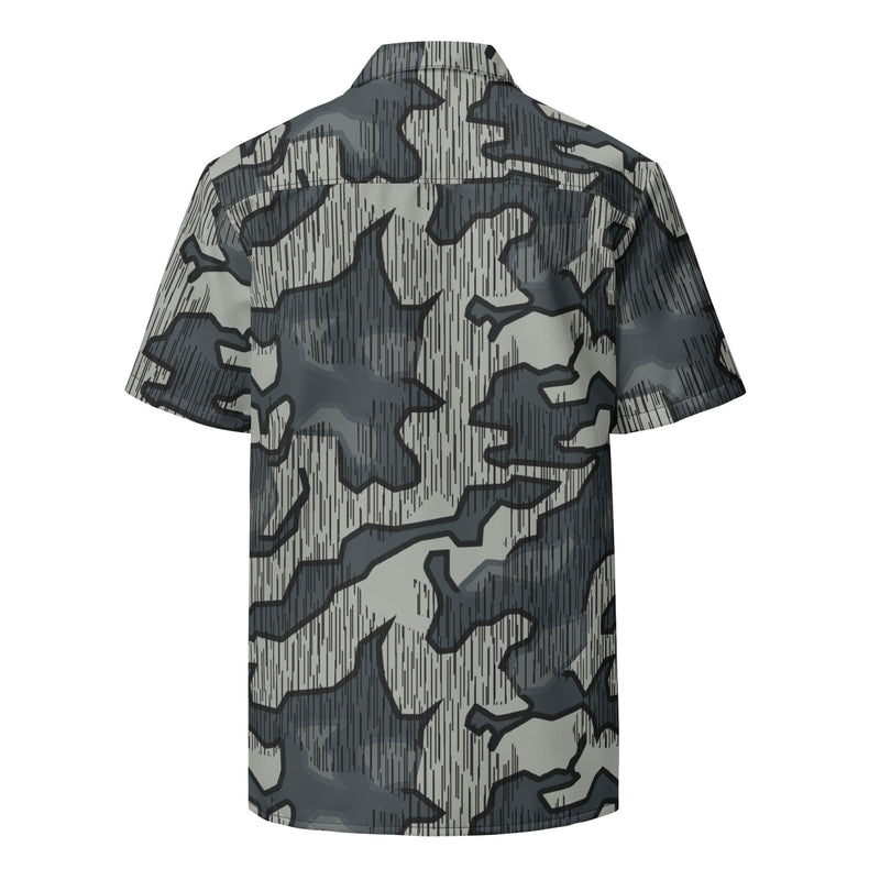 Splittermuster Urban CAMO Unisex Short-Sleeve Button Shirt - Button-Up