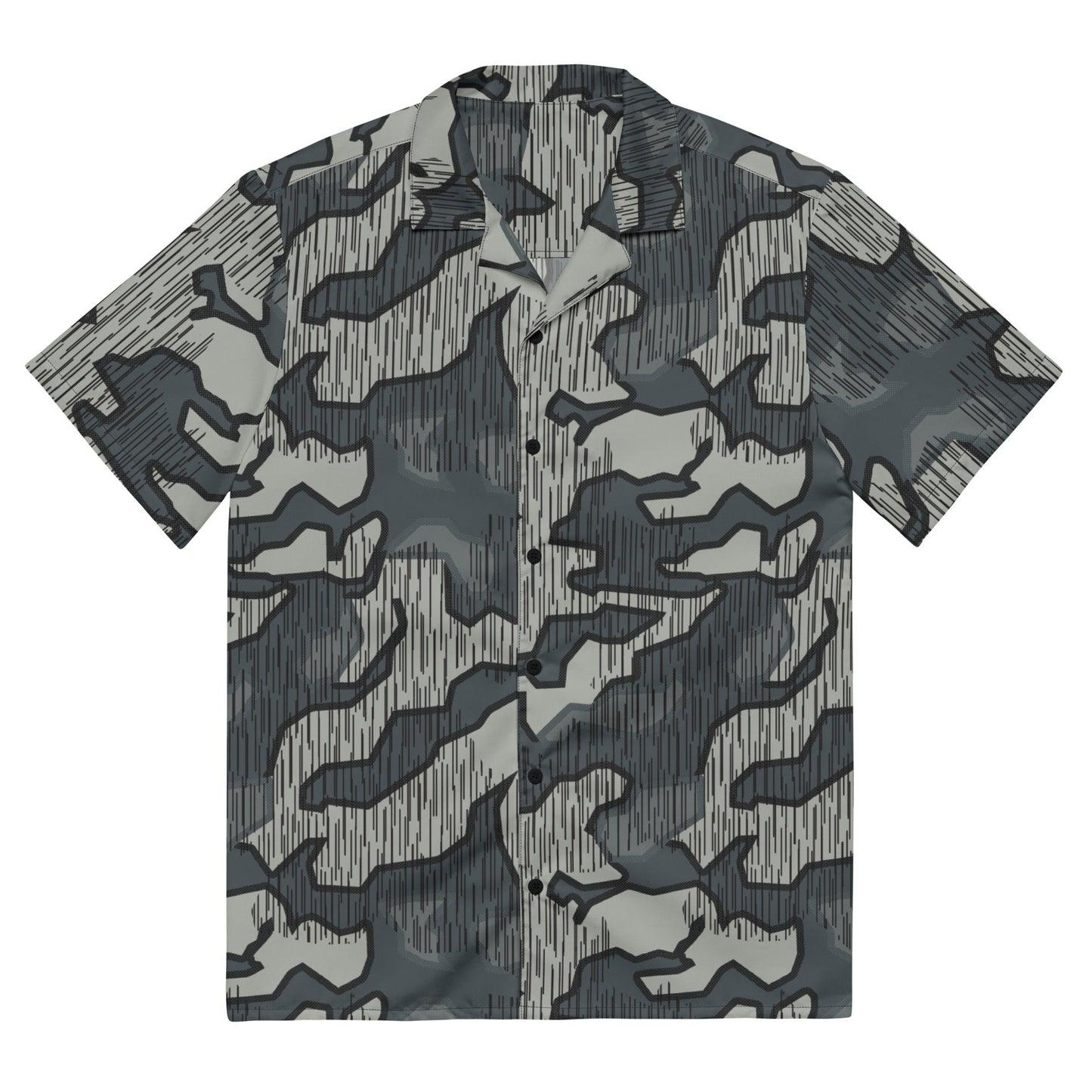 German Splittermuster Urban CAMO Unisex button shirt - 2XS - Button Shirts